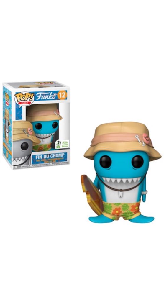 Fin Du Chomp (Blue)  vinyl figure collectible [Barcode 889698371223] - Main Image 2