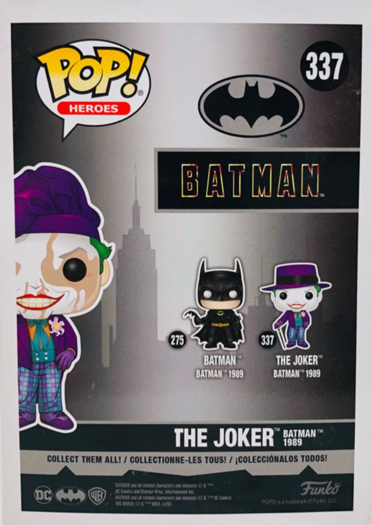The Joker (Batman 1989) (Chase) - Batman vinyl figure collectible - Main Image 2
