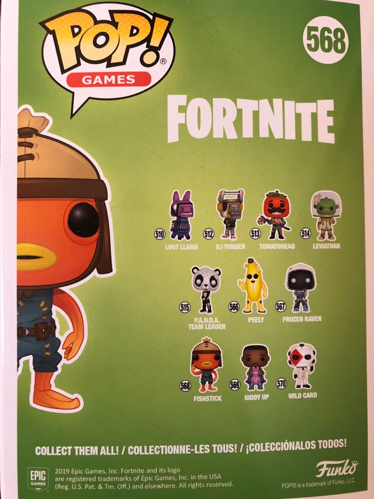 Fishstick - Fortnite vinyl figure collectible [Barcode 889698447317] - Main Image 2