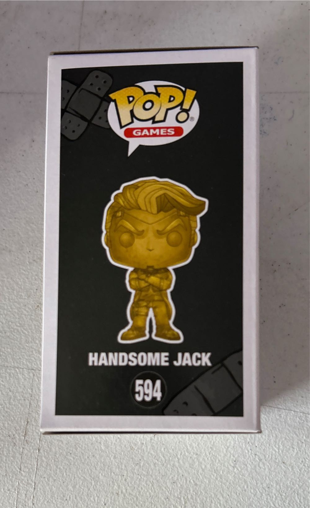 #594 Games: Borderlands 3: Handsome Jack (Gold) - Borderlands vinyl figure collectible [Barcode 889698482899] - Main Image 4