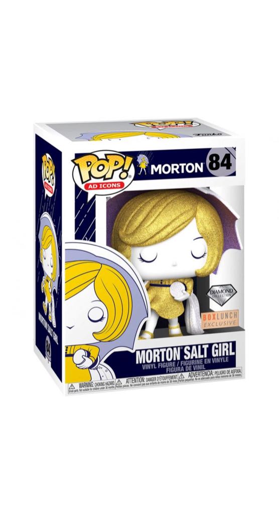 Morton Salt Girl (Diamond)  vinyl figure collectible - Main Image 2