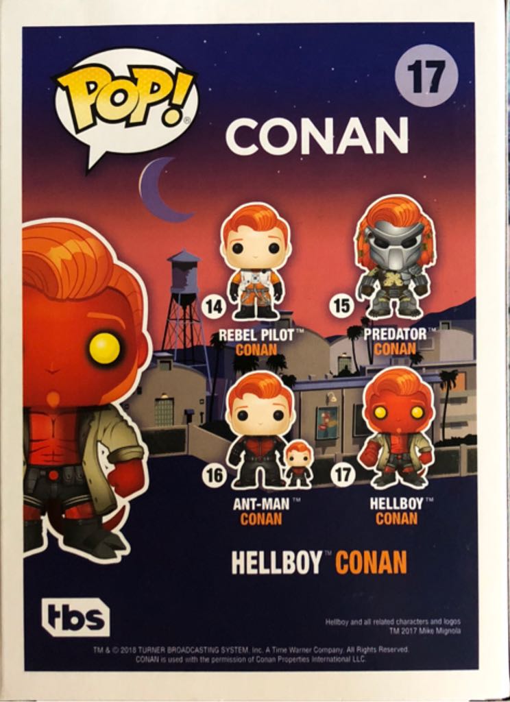 Conan (Hellboy) - Conan O’Brien vinyl figure collectible [Barcode 889698310901] - Main Image 2