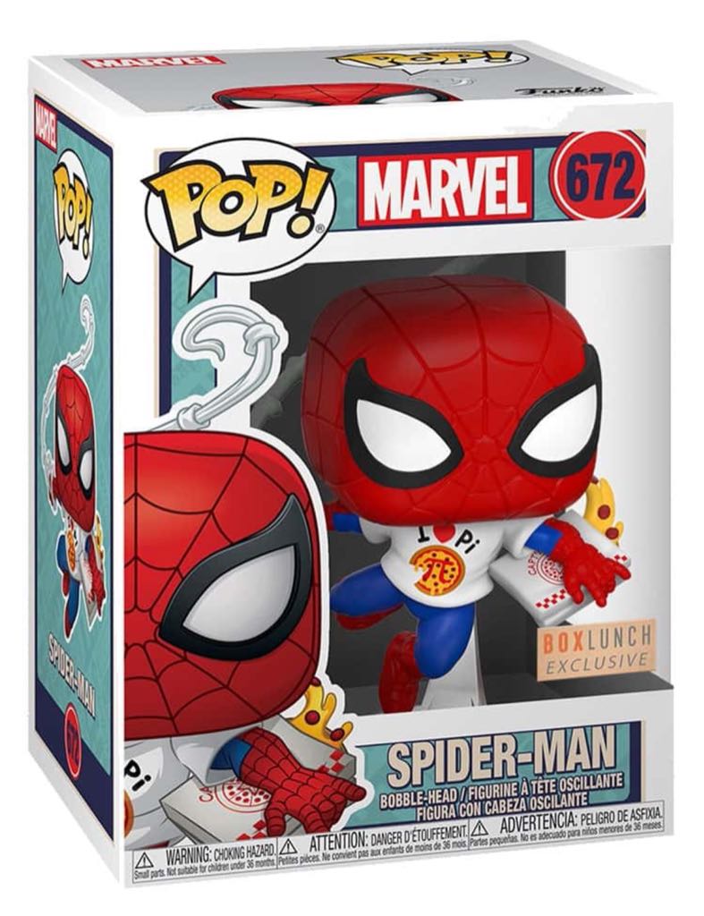 Spider-Man (Pizza) - Spider-Man vinyl figure collectible - Main Image 2