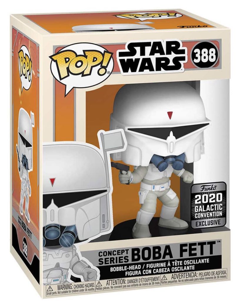 # 388 Concept Series Boba Fett - Star Wars vinyl figure collectible [Barcode 889698493734] - Main Image 2