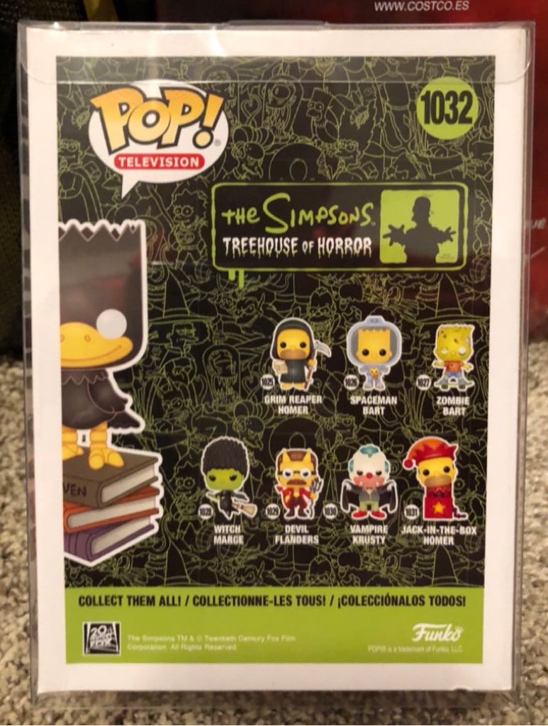 The Raven Bart - The Simpsons vinyl figure collectible - Main Image 2