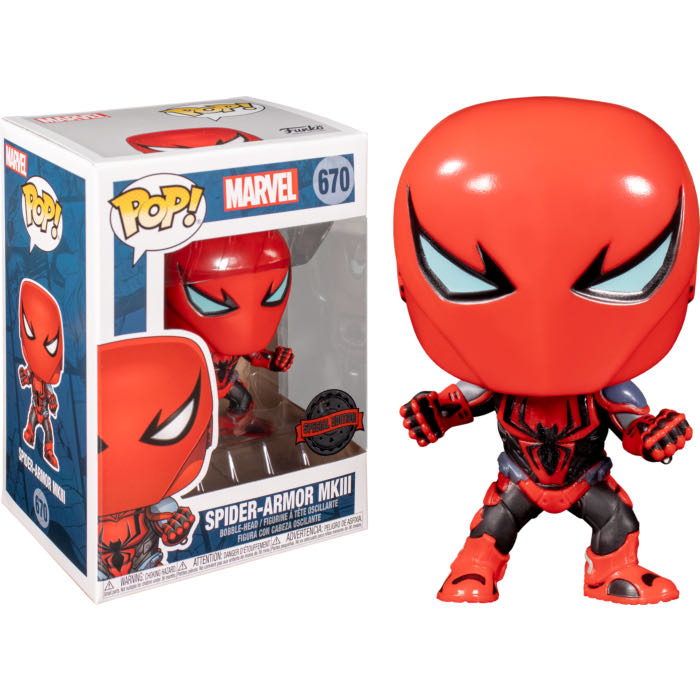 Spider-Armor MKIII - Marvel Universe vinyl figure collectible - Main Image 2