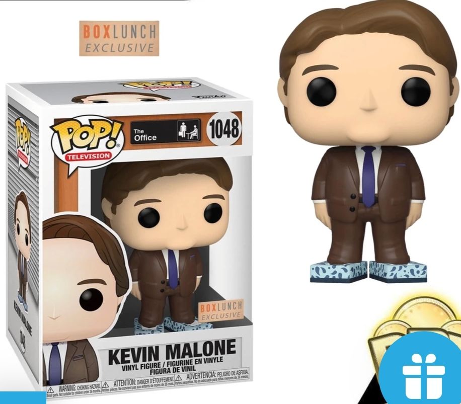 Kevin Malone (Tissue Box Shoes)  vinyl figure collectible - Main Image 2