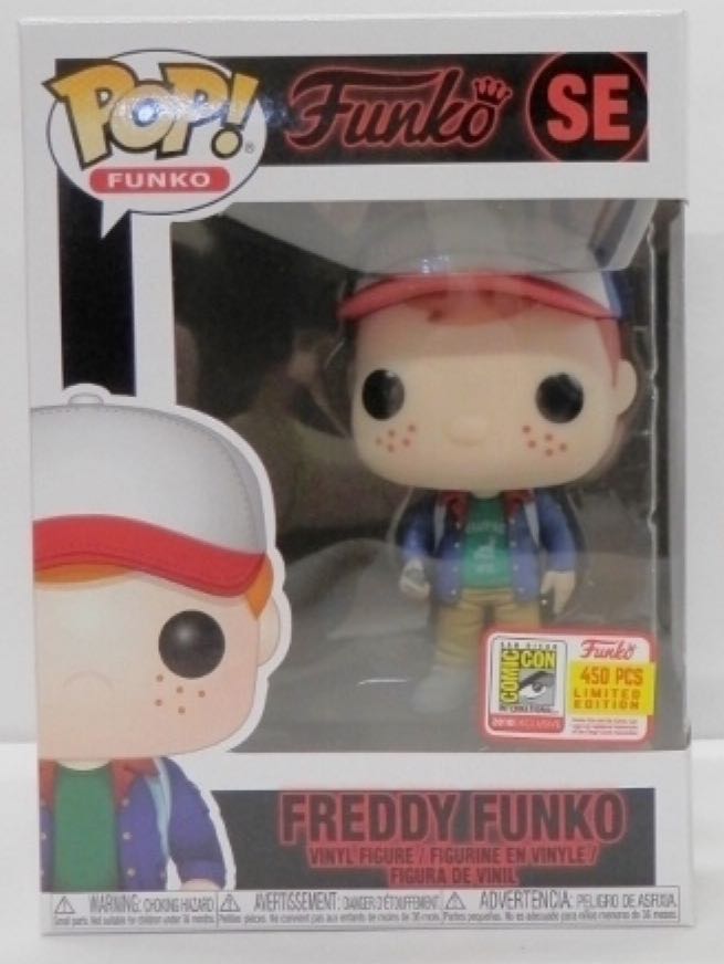 Freddy Funko (Dustin) - Stranger Things vinyl figure collectible [Barcode 889698333191] - Main Image 2