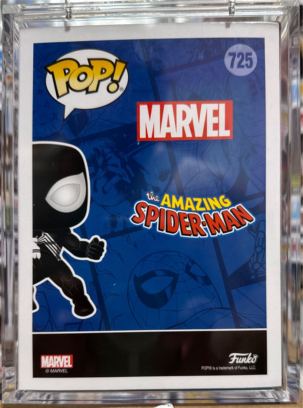 Spider-Man (Symbiote Suit) (Glow) - Spider-Man vinyl figure collectible [Barcode 889698512954] - Main Image 3