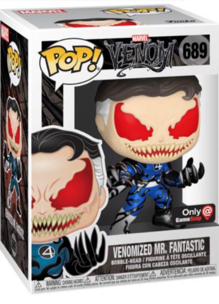 Venomized Mr. Fantastic $47 - Venom vinyl figure collectible [Barcode 889698510677] - Main Image 2