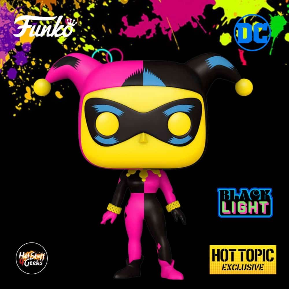 Harley Quinn (Blacklight) - Batman: The Animated Series vinyl figure collectible - Main Image 2