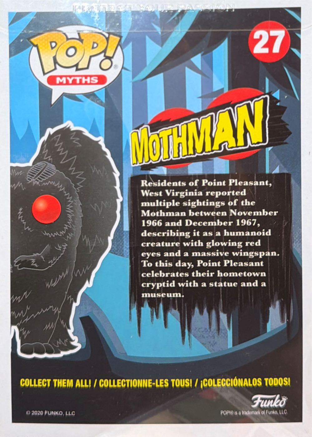 Mothman  vinyl figure collectible [Barcode 889698473569] - Main Image 4