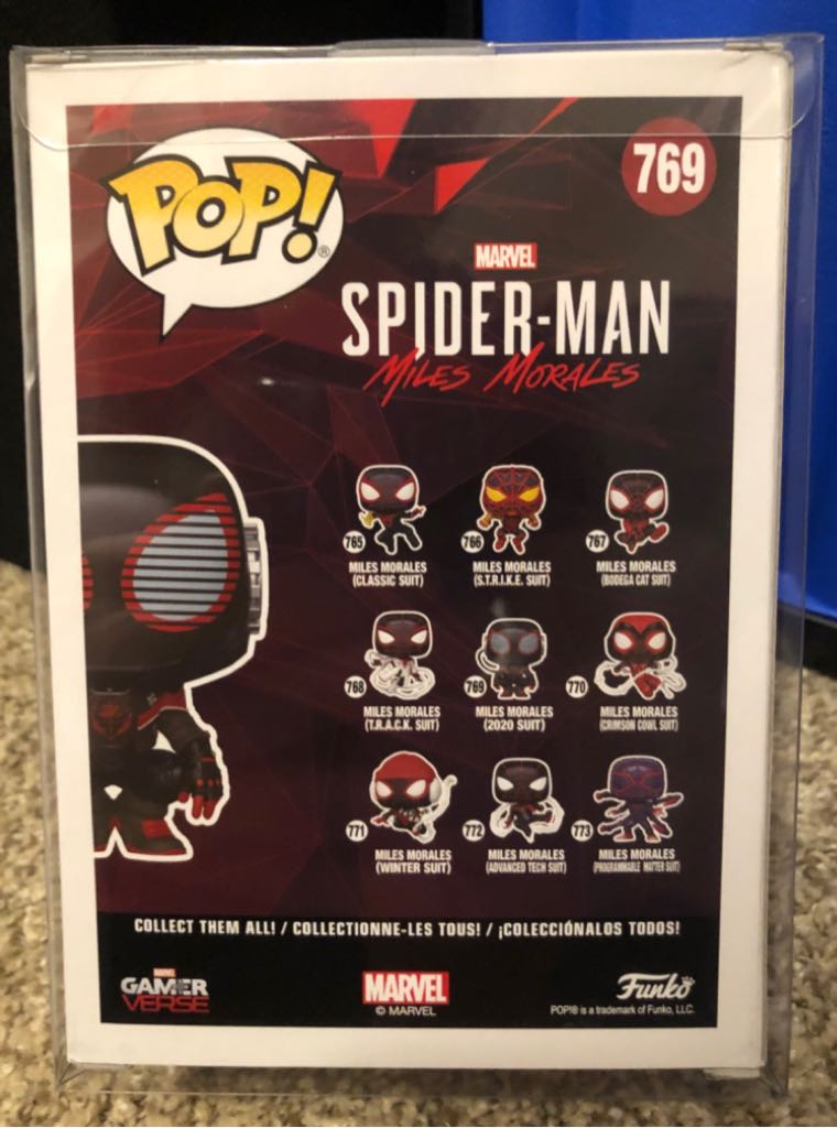 MILES MORALES ( 2020 SUIT ) SPIDER-MAN - Spider-Man vinyl figure collectible - Main Image 2