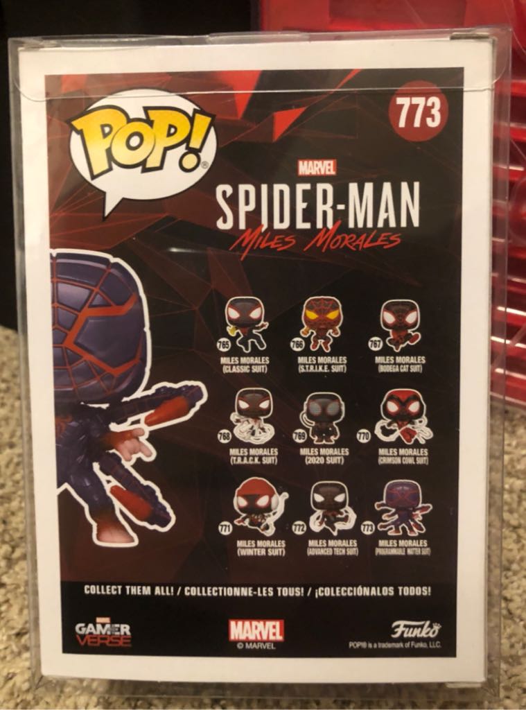 MILES MORALES: (PROGRAMMABLE MATTER SUIT) - Spider-Man vinyl figure collectible - Main Image 2