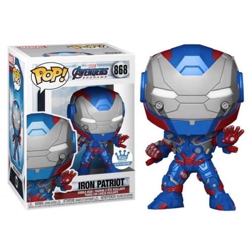 Iron Patriot (Avengers: Endgame) $34 - Avengers: Endgame vinyl figure collectible [Barcode 889698512831] - Main Image 2