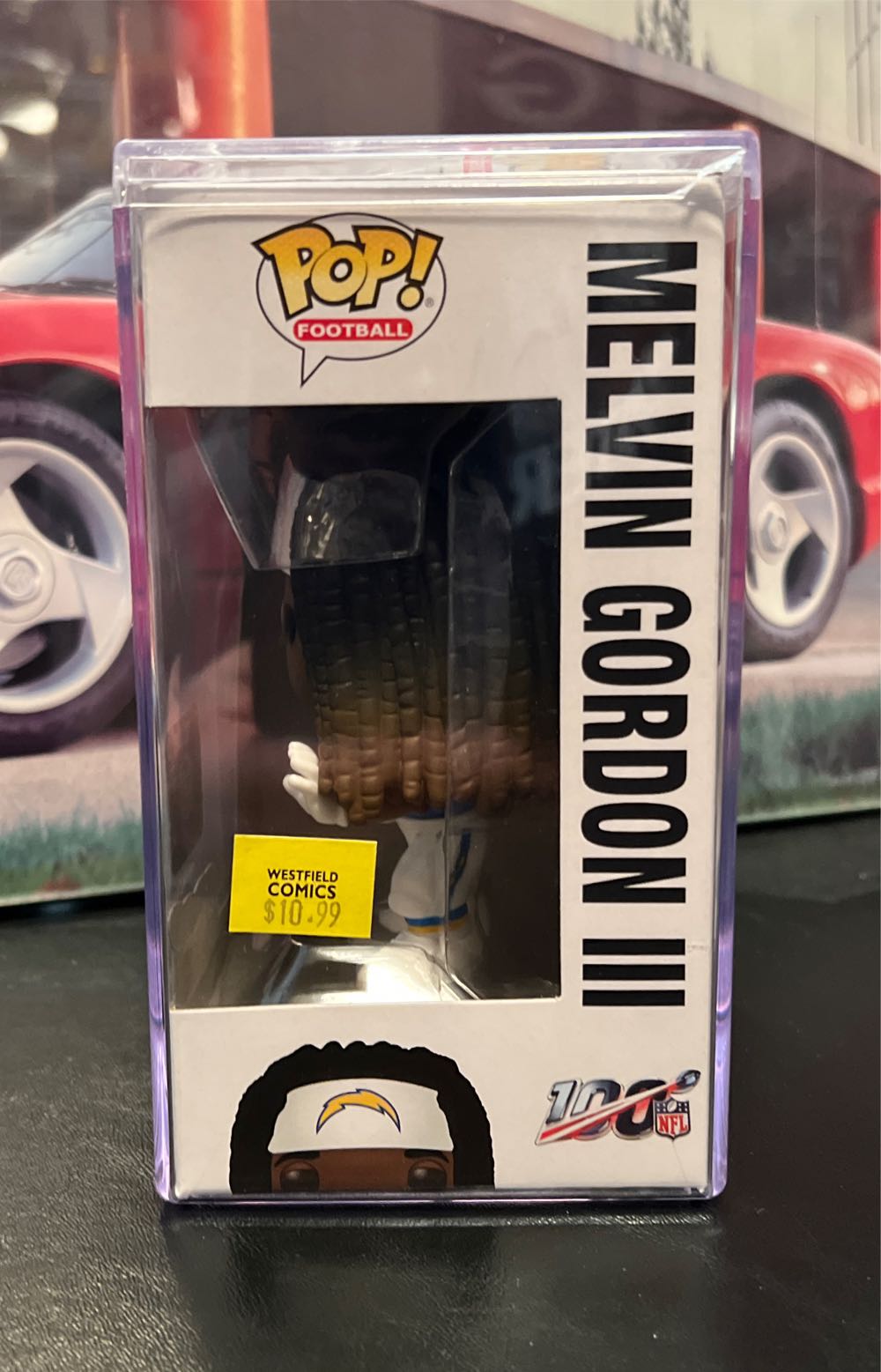 CHARGERS: MELVIN GORDON III ( NFL STICKER )  vinyl figure collectible [Barcode 889698428682] - Main Image 3