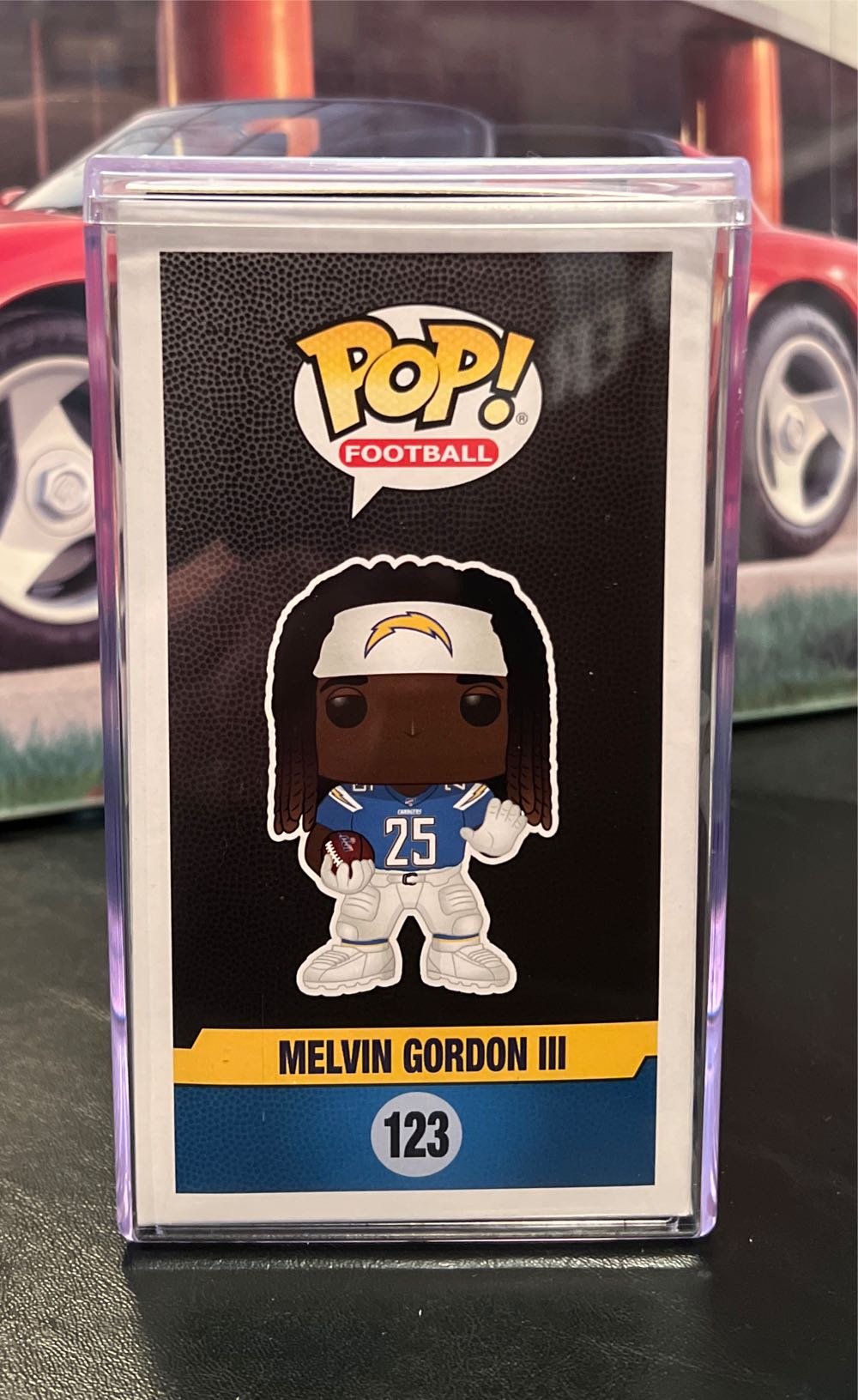 CHARGERS: MELVIN GORDON III ( NFL STICKER )  vinyl figure collectible [Barcode 889698428682] - Main Image 4