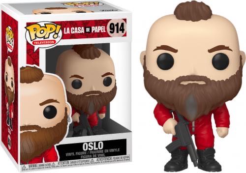 Oslo 914 -(la Casa De Papel) Funko Pop Television - La Casa de Papel vinyl figure collectible [Barcode 889698441957] - Main Image 2