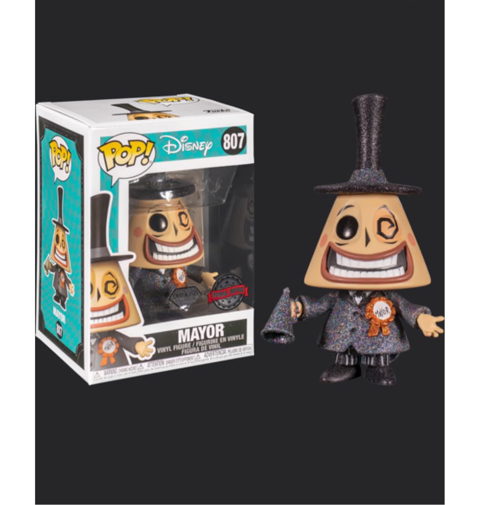 Mayor (Diamond) - The Nightmare Before Christmas vinyl figure collectible - Main Image 2