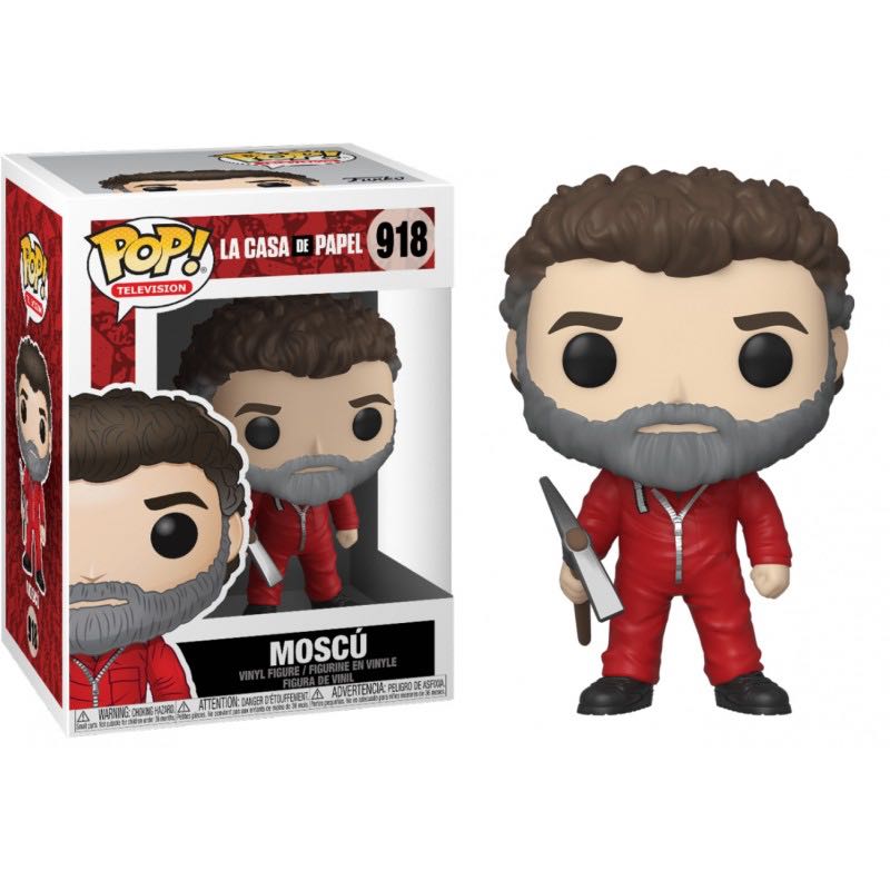 Moscu - La Casa de Papel vinyl figure collectible [Barcode 889698445788] - Main Image 2
