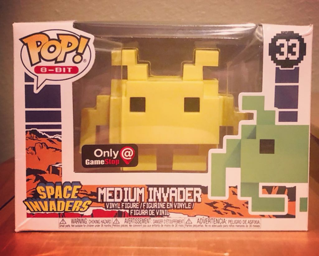 Medium Invader (Yellow)  vinyl figure collectible - Main Image 2