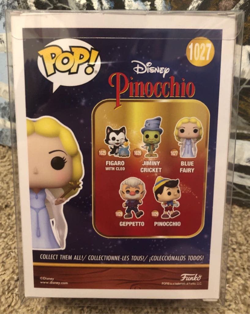 DISNEY PINOCCHIO: BLUE FAIRY - Pinocchio vinyl figure collectible - Main Image 2