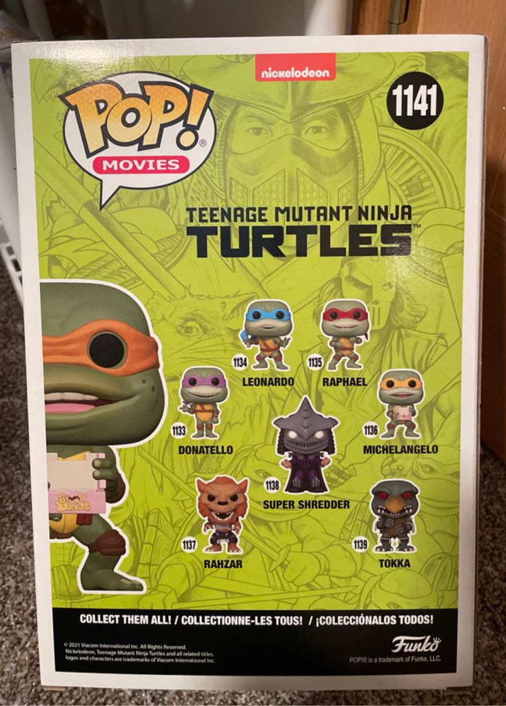 TMNT: MICHELANGELO 10 INCH - Teenage Mutant Ninja Turtles vinyl figure collectible - Main Image 2