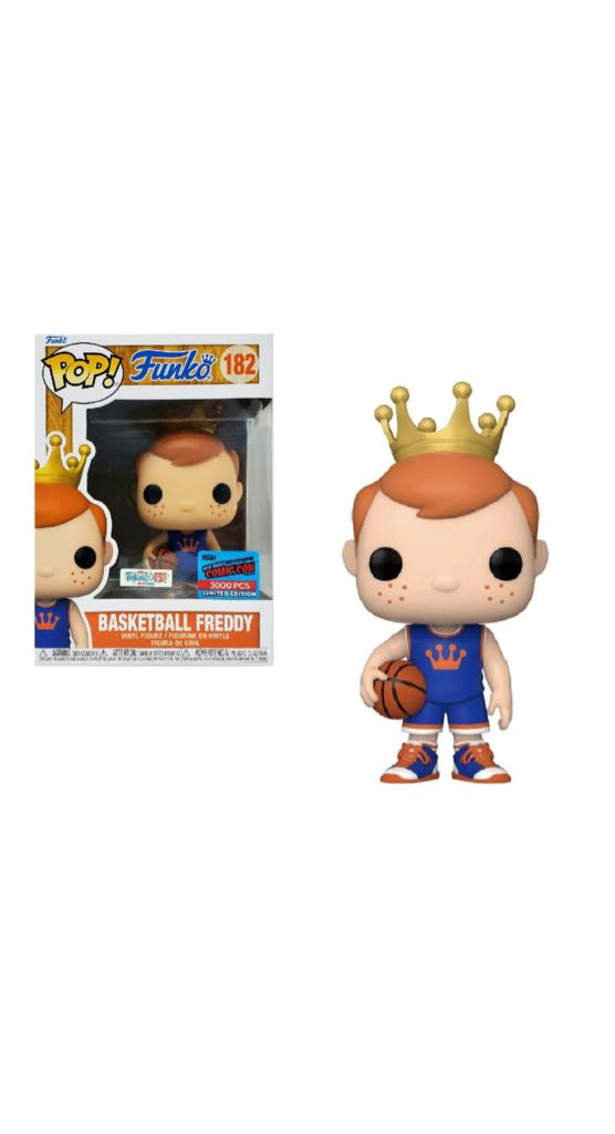 Basketball Freddy (Blue) - Freddy Funko vinyl figure collectible [Barcode 889698586344] - Main Image 2