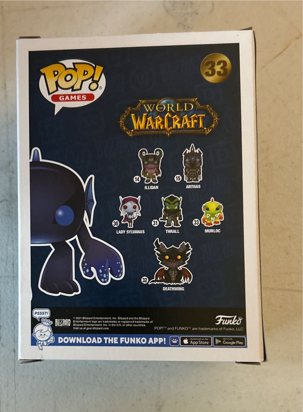 Murloc (Blue) - World of Warcraft vinyl figure collectible [Barcode 889698582407] - Main Image 3