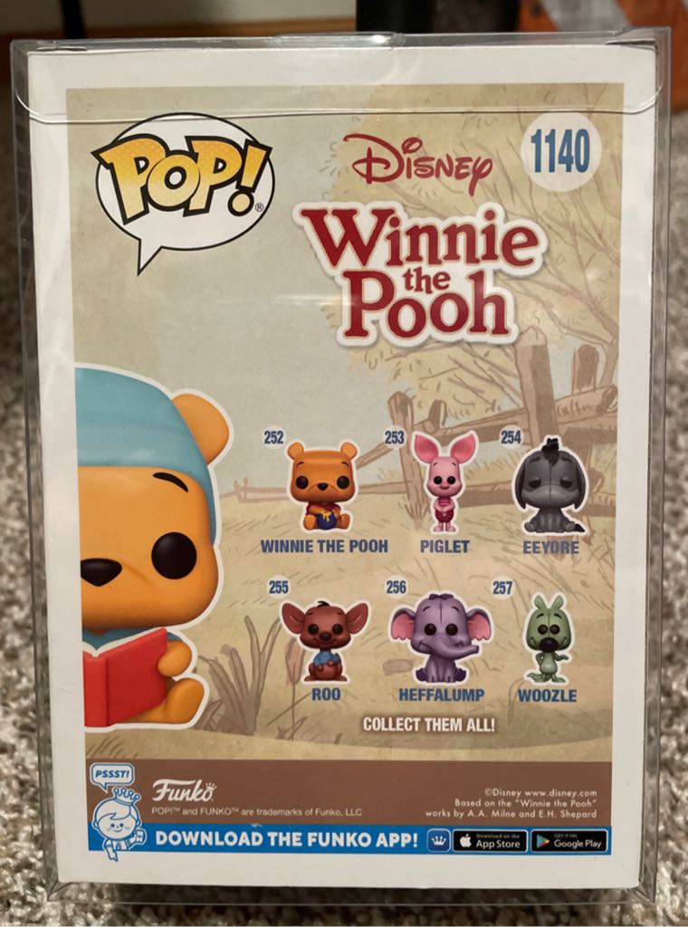 WINNIE THE POOH: ( BEDTIME POOH ) - Disney vinyl figure collectible - Main Image 2