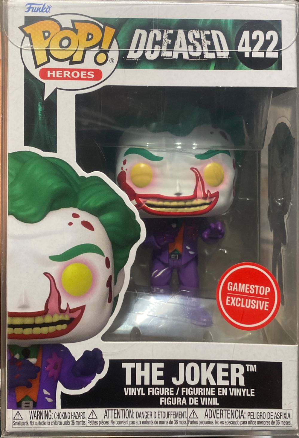 Batman: The Joker (Dceased), #422  vinyl figure collectible [Barcode 889698584098] - Main Image 3