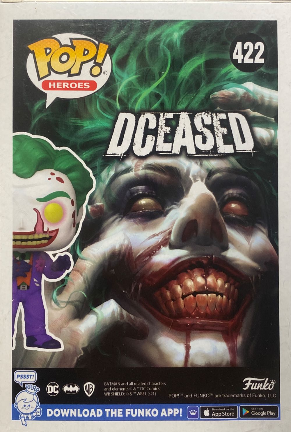Batman: The Joker (Dceased), #422  vinyl figure collectible [Barcode 889698584098] - Main Image 4