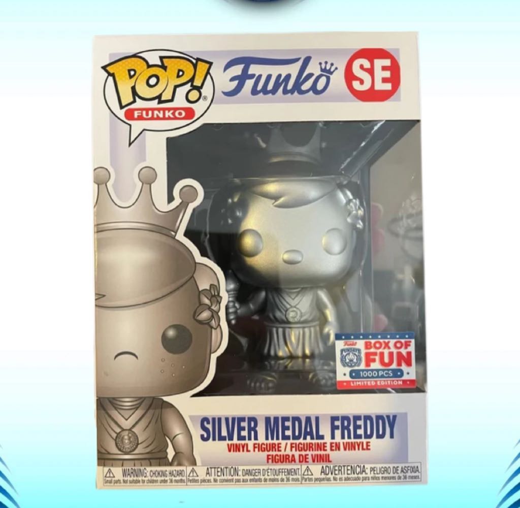 Freddy Funko (Silver Medal) - Freddy Funko vinyl figure collectible [Barcode 889698494380] - Main Image 2