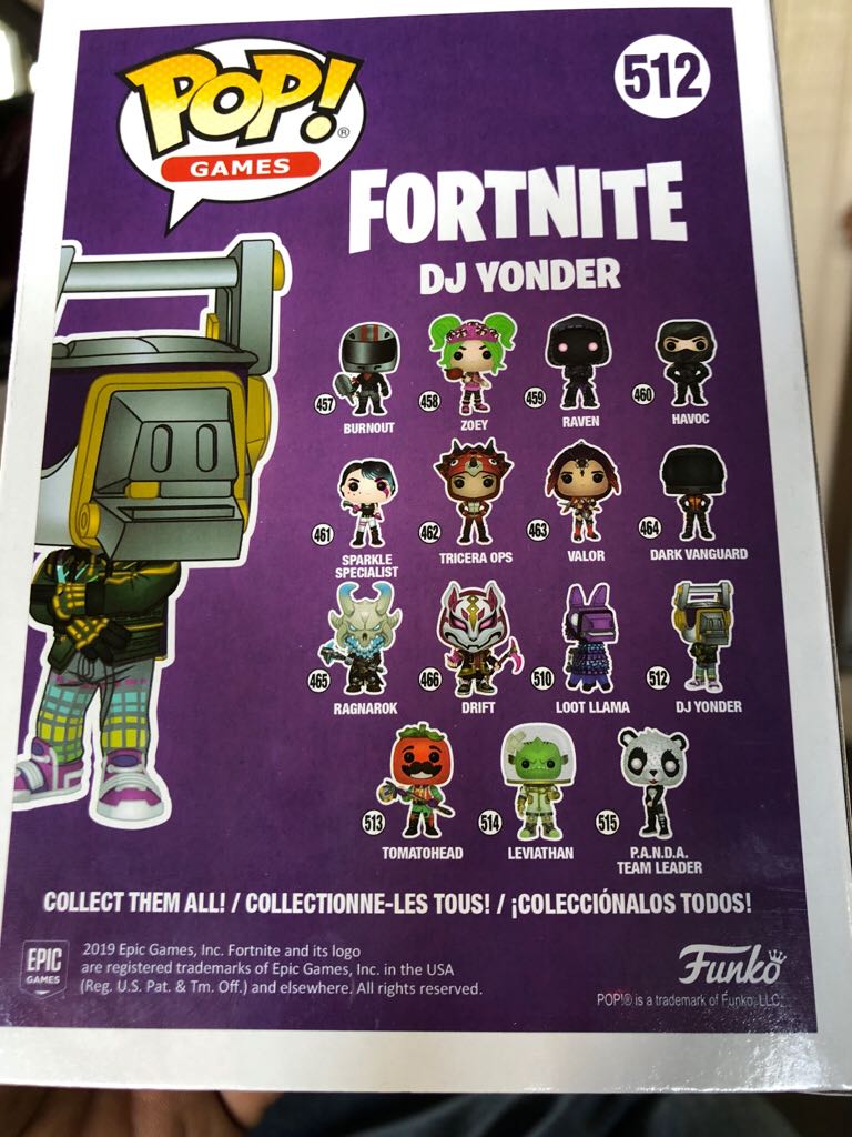 DJ Yonder - Fortnite vinyl figure collectible [Barcode 889698390507] - Main Image 2