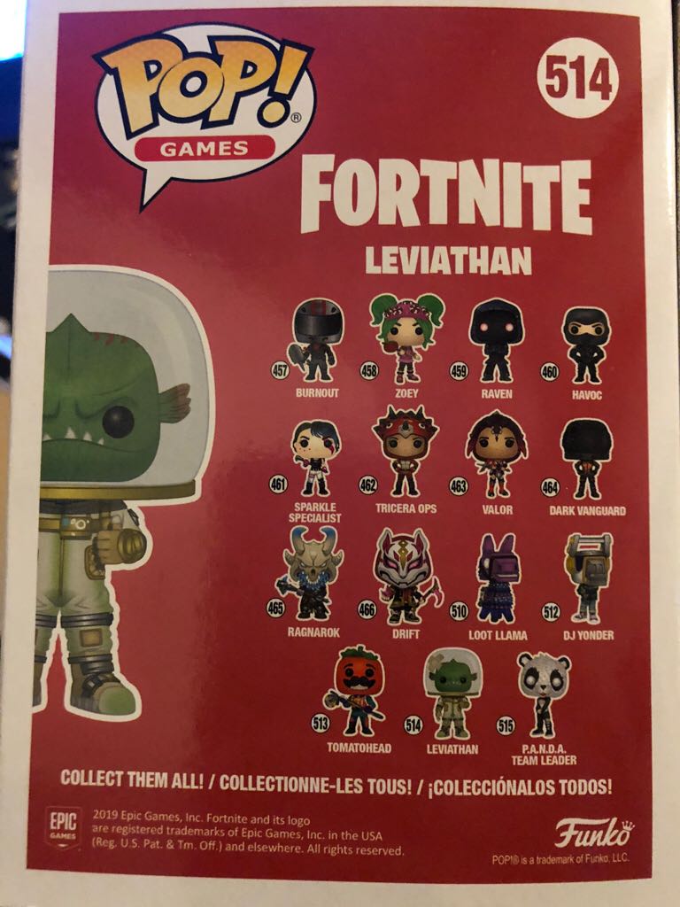 Leviathan - Fortnite vinyl figure collectible [Barcode 889698390521] - Main Image 2