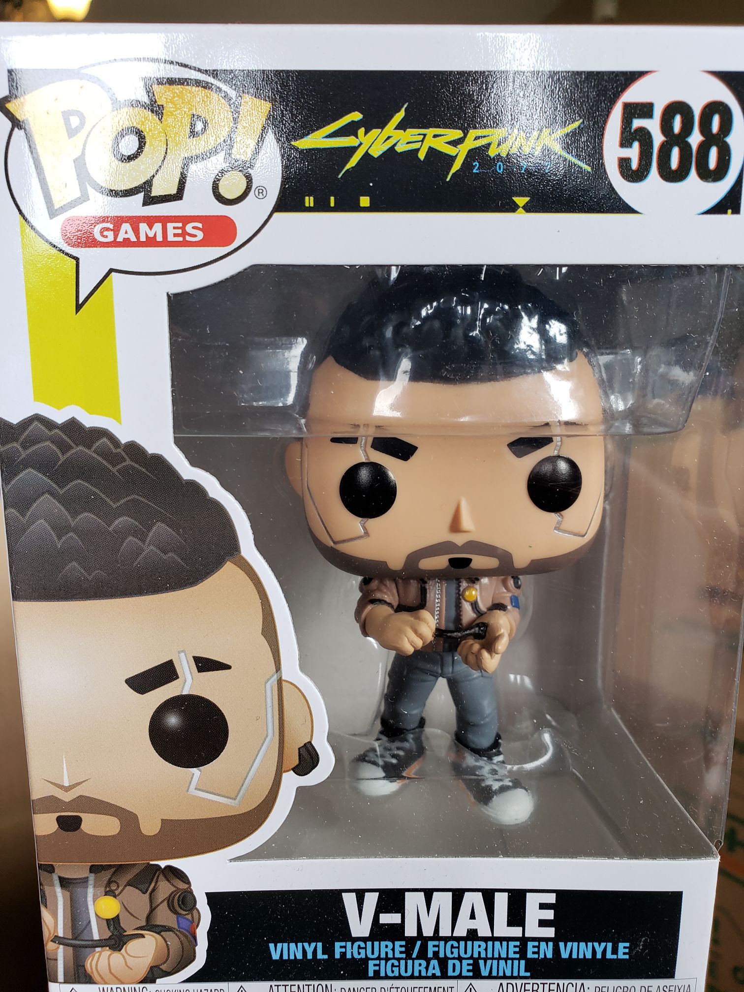 V-Male - Cyberpunk 2077 vinyl figure collectible [Barcode 889698471596] - Main Image 2