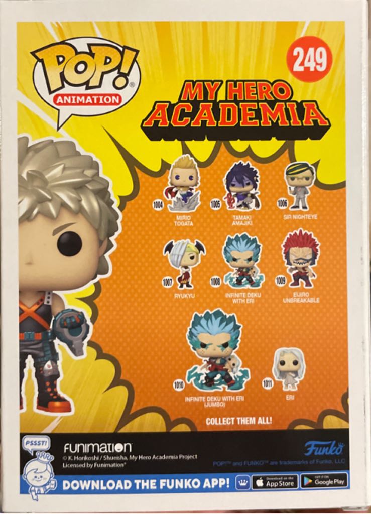 Katsuki Bakugo - My Hero Academia vinyl figure collectible [Barcode 889698645881] - Main Image 2