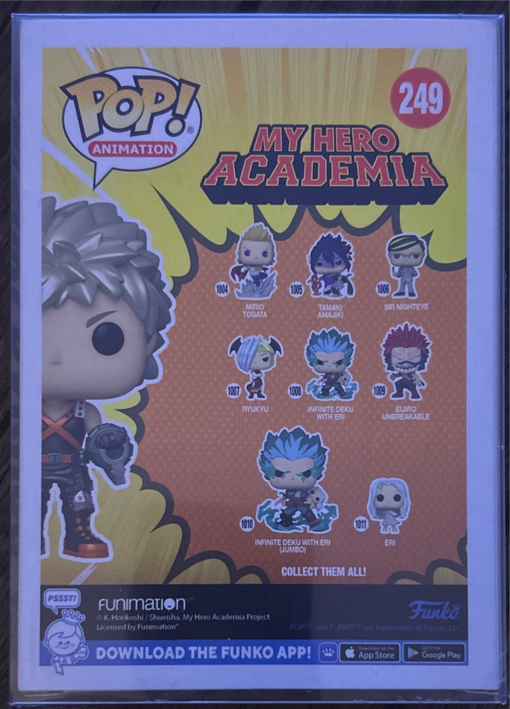 Katsuki Bakugo - My Hero Academia vinyl figure collectible [Barcode 889698645881] - Main Image 3