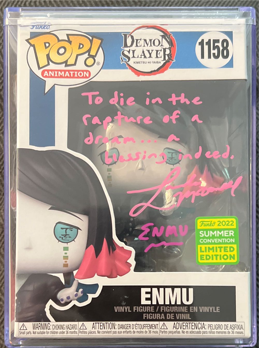 Enmu - Demon Slayer vinyl figure collectible - Main Image 3