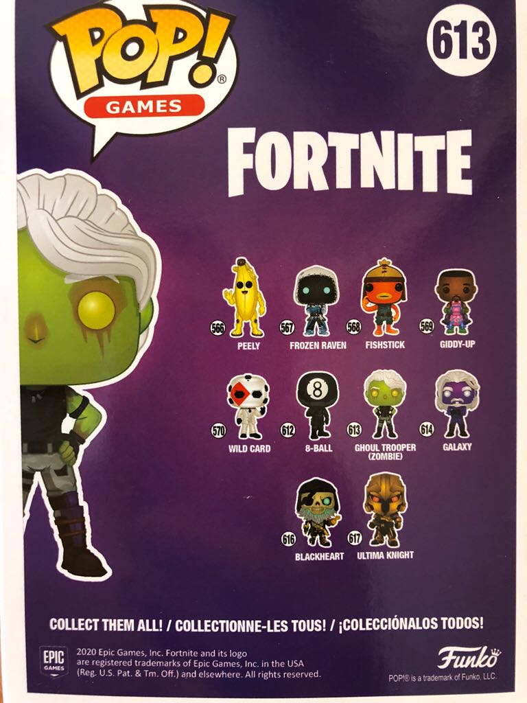 Ghoul Trooper (Zombie) - Fortnite vinyl figure collectible [Barcode 889698484596] - Main Image 2