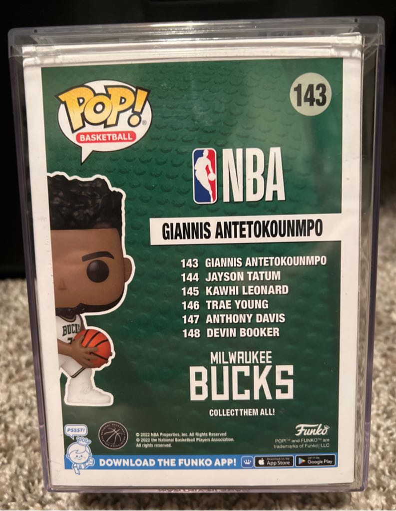 GIANNIS ANTETOKOUNMPO - NBA vinyl figure collectible [Barcode 889698640053] - Main Image 2