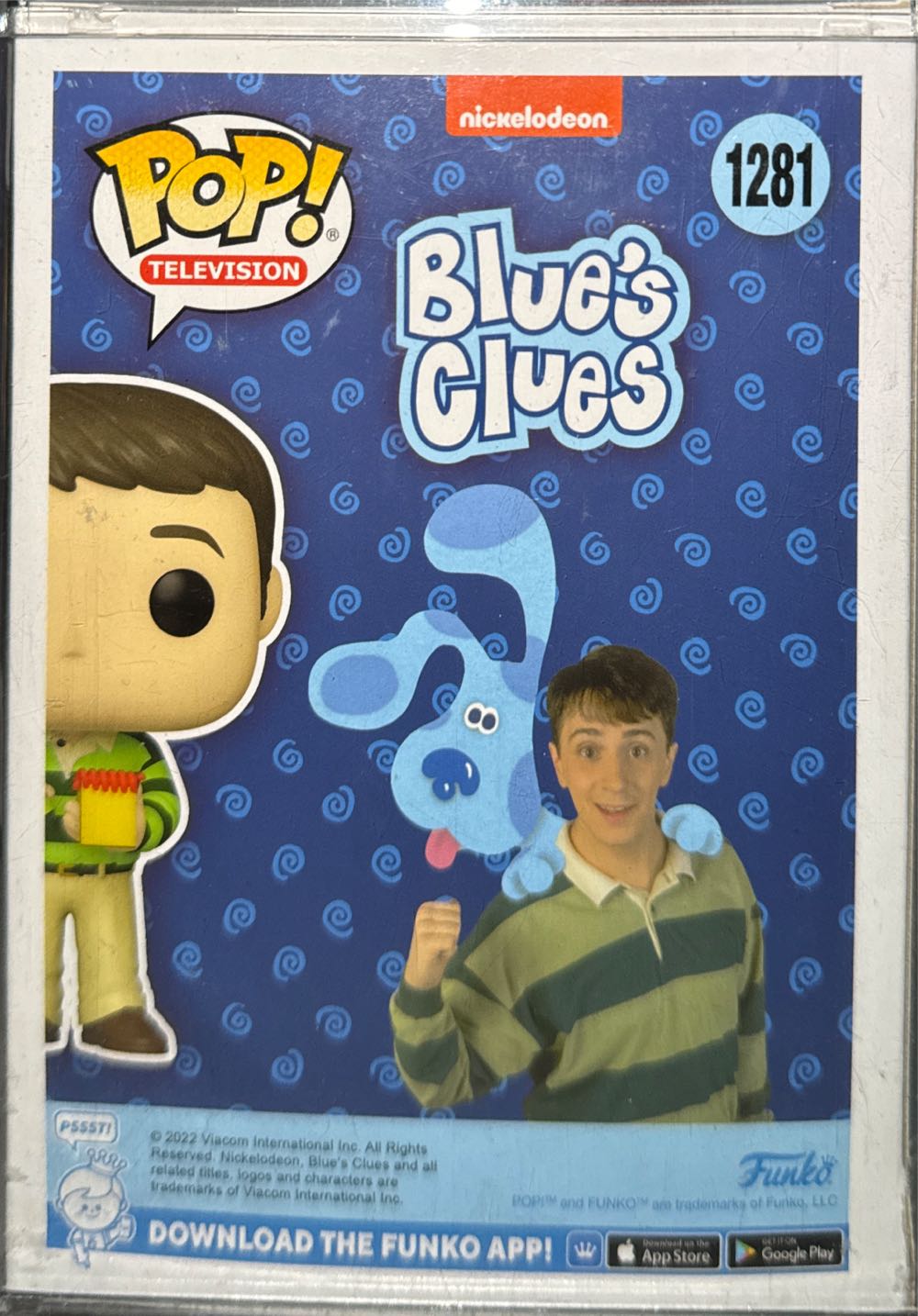 Steve with Handy Dandy Notebook  vinyl figure collectible [Barcode 889698670289] - Main Image 4
