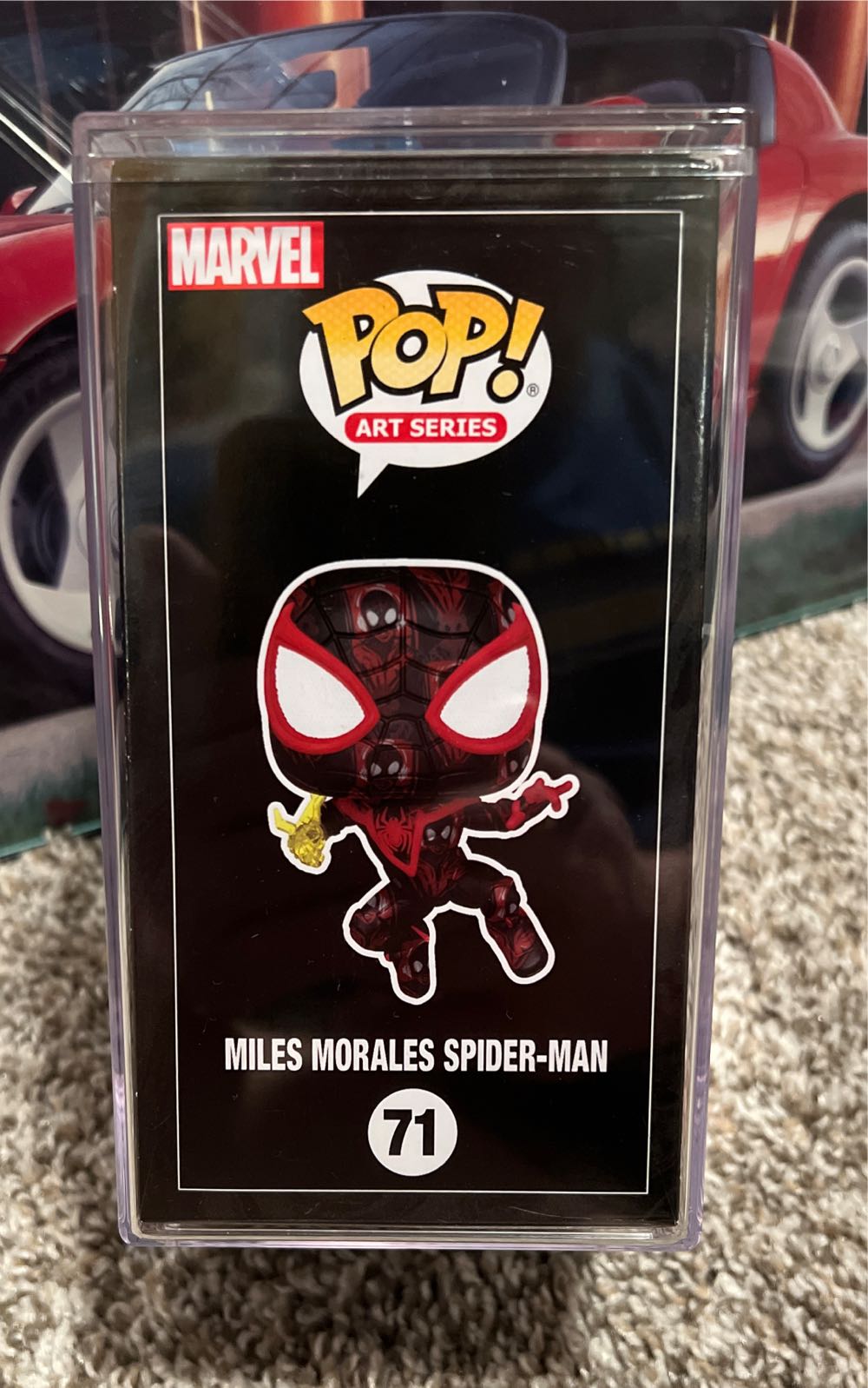 Miles Morales Spider-Man - Spider-Man vinyl figure collectible [Barcode 889698682503] - Main Image 4