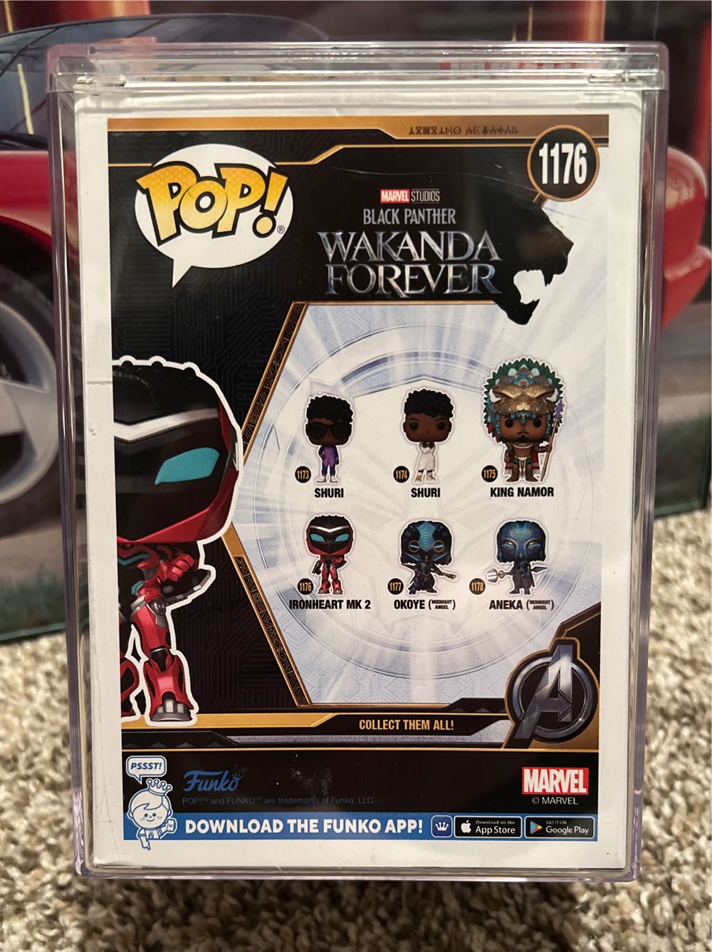 Ironheart MK 2 Pop! 1176 - Marvel Universe vinyl figure collectible [Barcode 889698667173] - Main Image 2