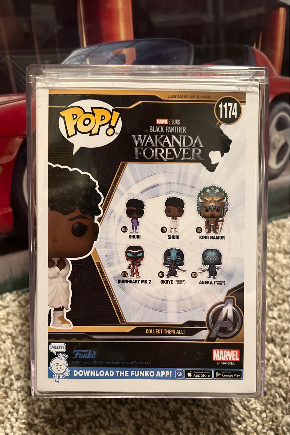 Shuri - Marvel Universe vinyl figure collectible [Barcode 889698639446] - Main Image 2