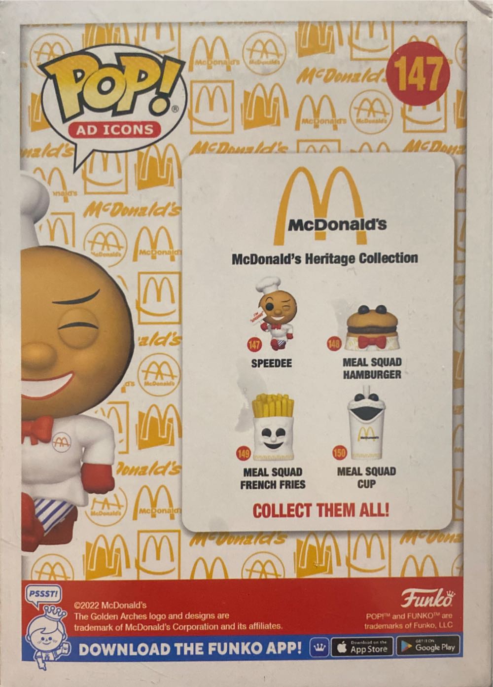 Speedee - McDonald vinyl figure collectible [Barcode 889698594059] - Main Image 4