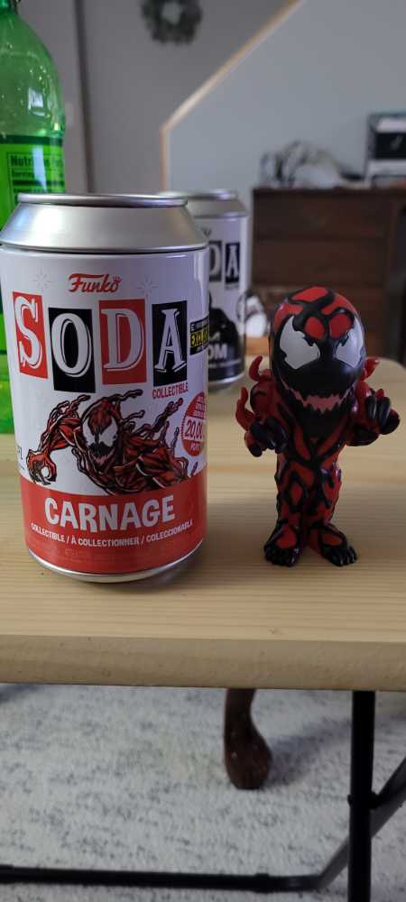 Carnage Soda - Marvel Universe vinyl figure collectible [Barcode 889698624985] - Main Image 2