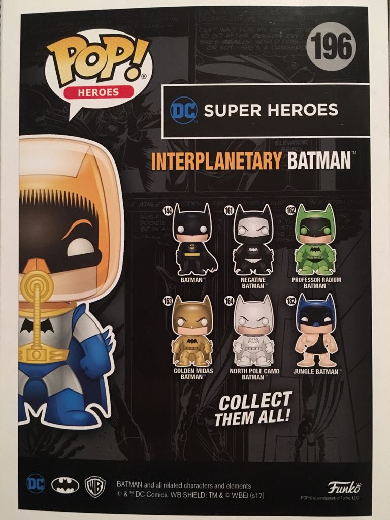 DC #196: Interplanetary Batman - DC Universe vinyl figure collectible [Barcode 889698146951] - Main Image 2