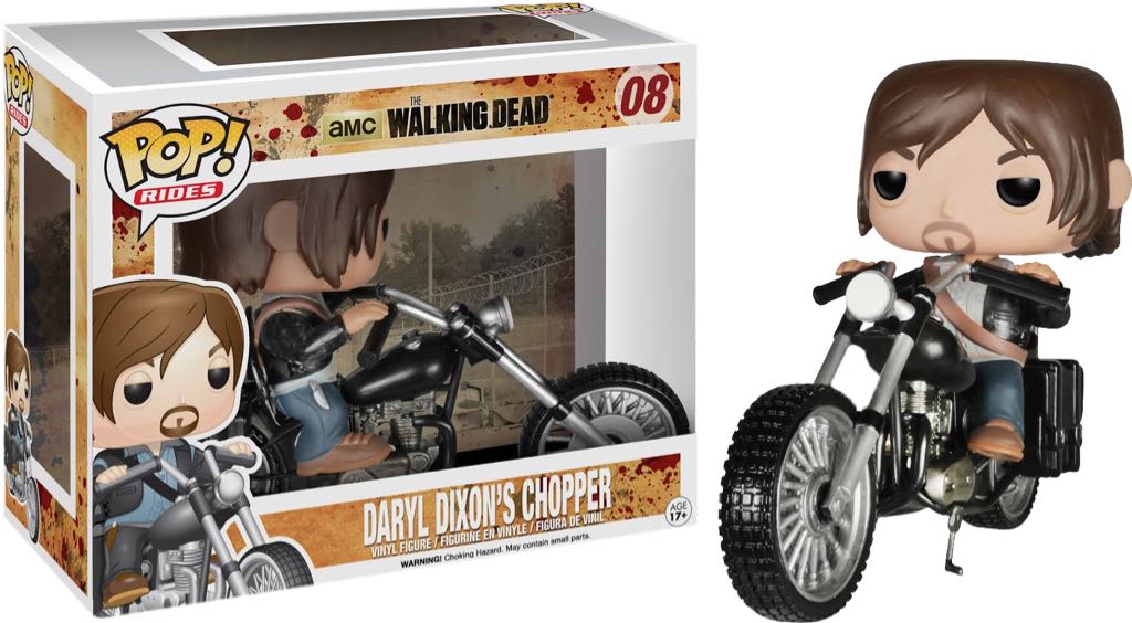 Daryl Dixon Chopper - The Walking Dead vinyl figure collectible [Barcode 849803047139] - Main Image 2