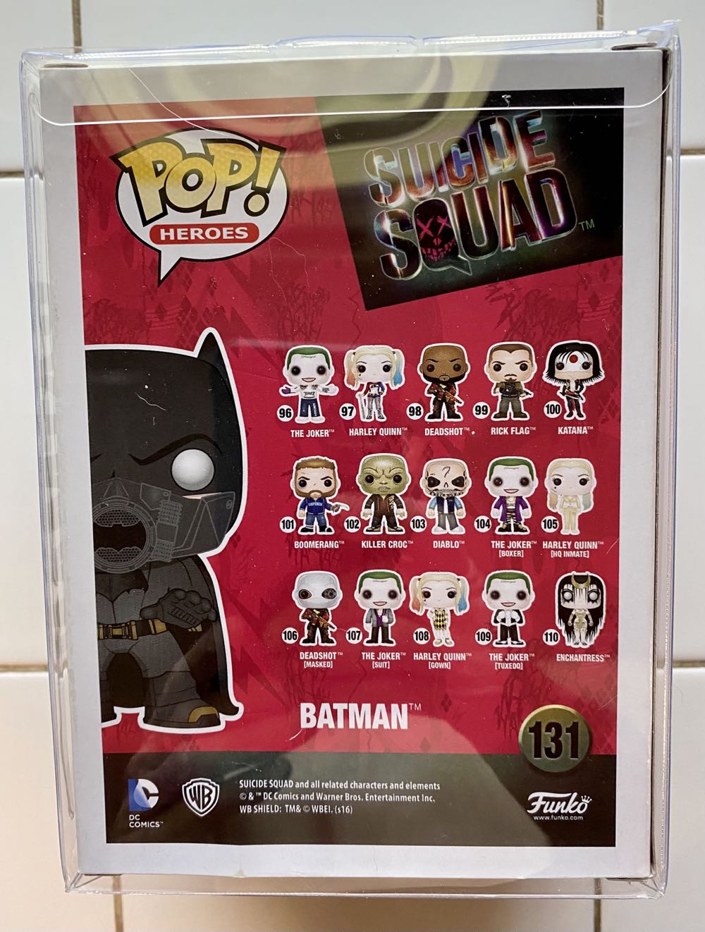 Batman #131 Underwater Batman  vinyl figure collectible [Barcode 849803096397] - Main Image 3